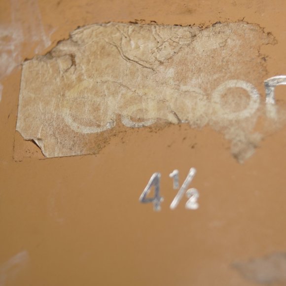 Gabor Cream Leather Ballerina Flats with Bow (Size 7) - Picture 5 of 5